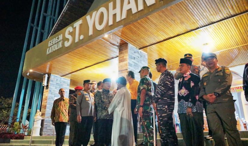 Gubernur Bengkulu Pantau Perayaan Malam Tahun Baru.