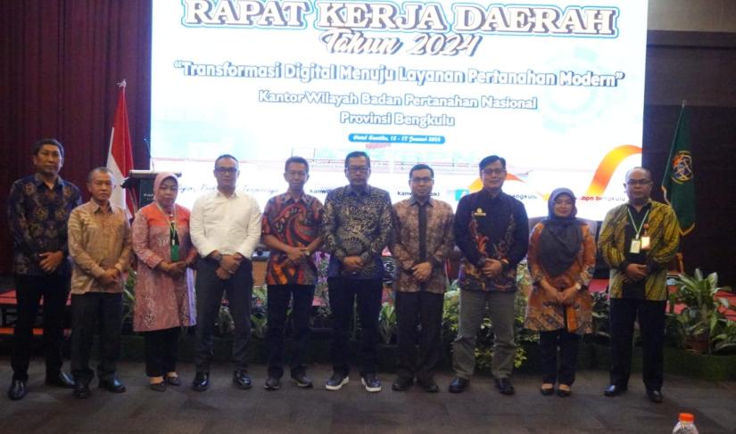 Rakor percepatan program PTSL.