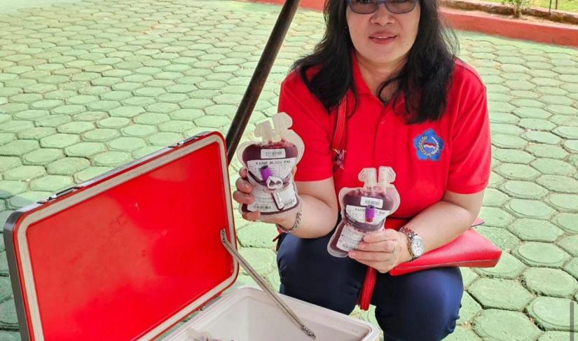Iryanka dikenal sebagai sosok yang banyak membantu menyediakan kebutuhan darah bagi masyarakat Kota Bengkulu. (Foto : Istimewa/Penarafflesia.com).