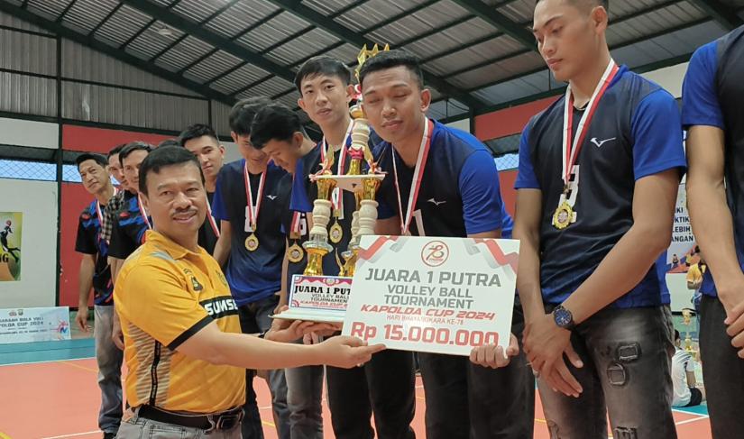 Kapolda Sumsel Cup 2024” di Gor Jasdam II/Sriwijaya