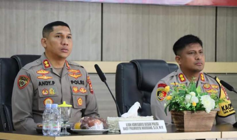Polres Bengkulu Utara Gelar Pisah sambut Kapolres