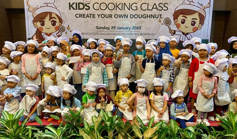 Hotel Santika Bengkulu Tawarkan Kids Cooking Class.