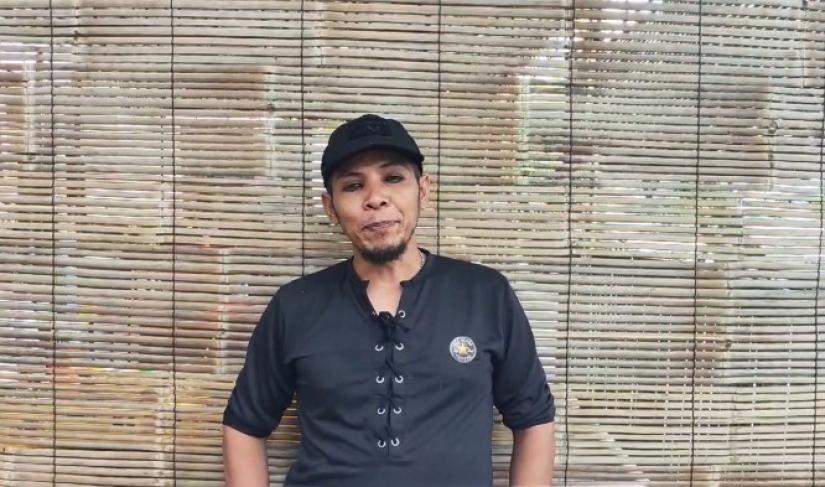Ket: Abu Sayyaf, Panglima Laskar Sayyidina Ali.