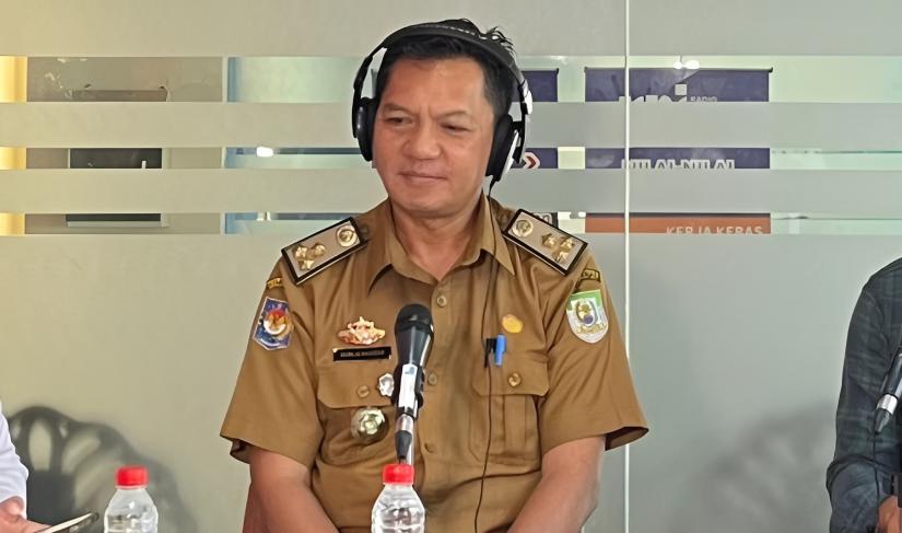 Kadispar Murlin Hanizar saat berdialog di Radio Republik Indonesia (RRI) Bengkulu Pagi Ini, pada Senin (6/5/24) pagi.
