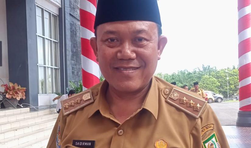 Kepala Disdikbud Bengkulu, Saidirman.