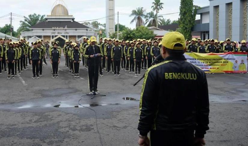 Kadis Dikbud Suport 106 Atlet Pelajar Ajang Prapopnas