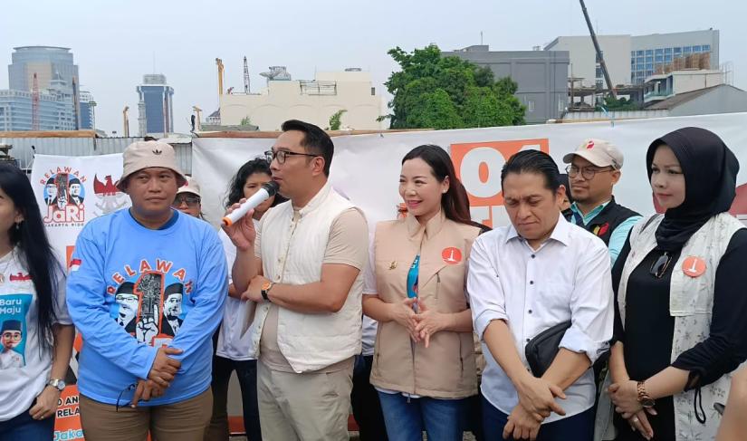 Pilkada Jakarta: Relawan 1 Jari Optimis Dua Putaran, RIDO Siap Raih Kemenangan