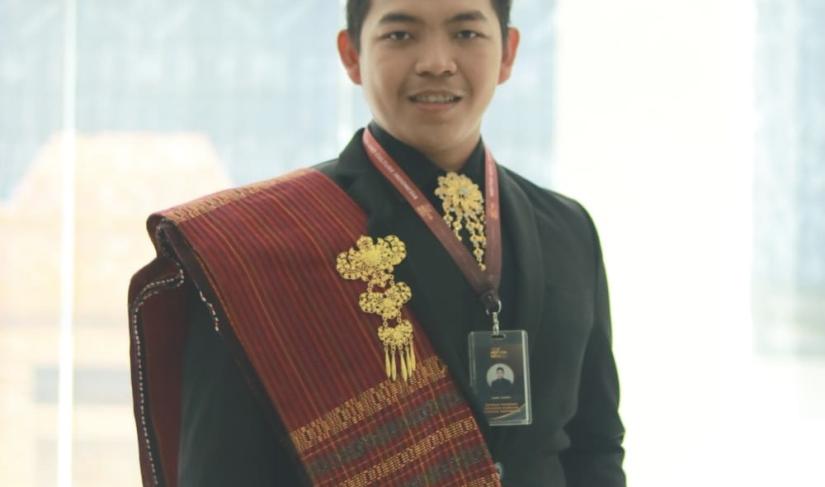 Junaidi Pramono Tokoh Pemuda Medan. (Doc:12)