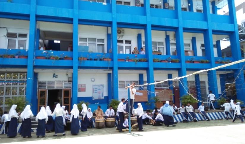 Aktivitas pelajar di salah sekolah di Kota Bengkulu. (Foto : Fatmala/Penarafflesia.com).