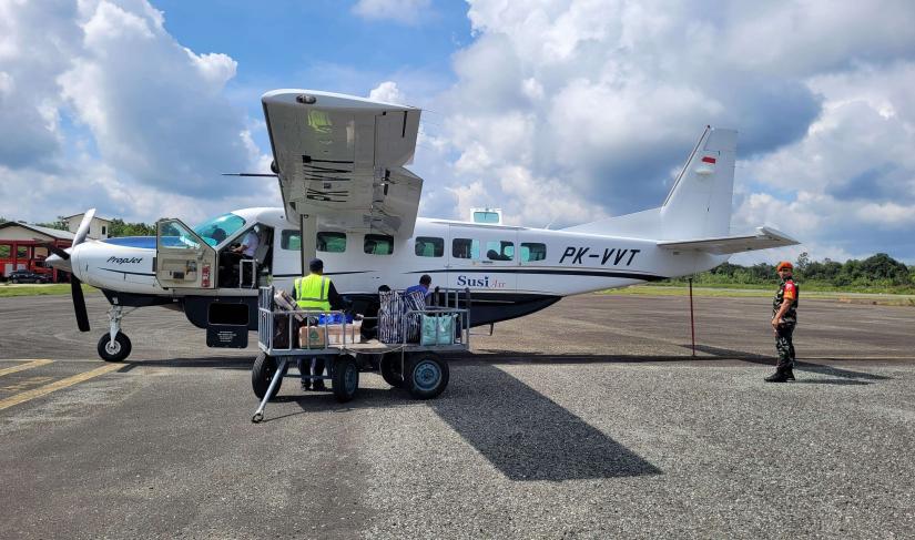 Penerbangan perintis Susi Air dari Bengkulu ke Krui dan Pagar Alam.