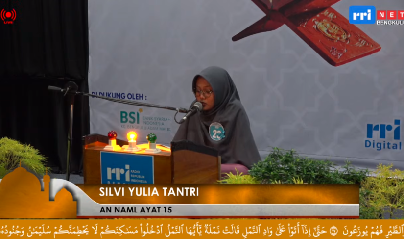 Babak Penyisihan PTQ RRI Bengkulu ke-54.