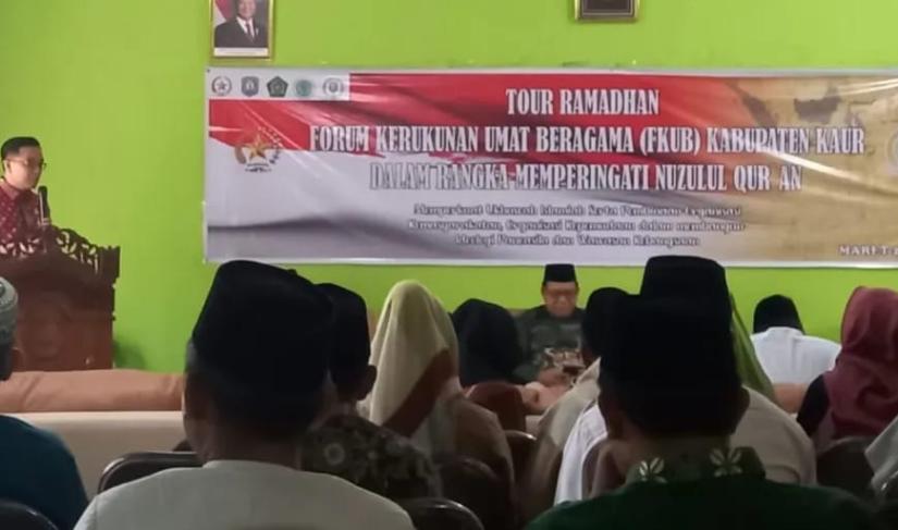 Wakil Ketua II DPRD Kabupaten Kaur, Mardianto, S.A.P,  saat memberikan sambutannya Selasa, (25/03/2025).