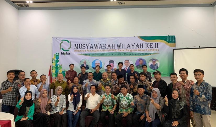 Himpunan Pengusaha Keluarga Alumni Himpunan Mahasiswa Islam (HIPKA) Badan Pengurus Wilayah (BPW) Bengkulu menggelar Musyawarah Wilayah (Muswil) ke-II tahun 2025 di salah satu hotel kawasan Pantai Panjang Bengkulu, Sabtu (11/1).