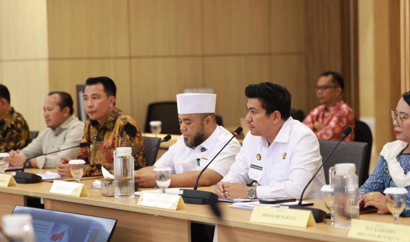 Bupati Bengkulu Utara, Arie Septia Adinata SE, M. Ap melakukan audiensi ke Kementerian Kesehatan Republik Indonesia di Jakarta, Rabu (6/8/2025).