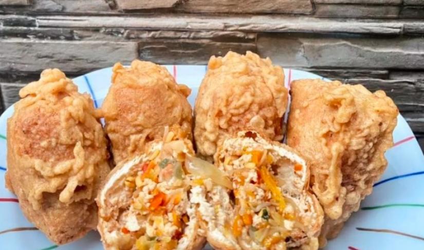 Gorengan tahu yang cocok jadi camilan favorit teman ngopi dan ngeteh.