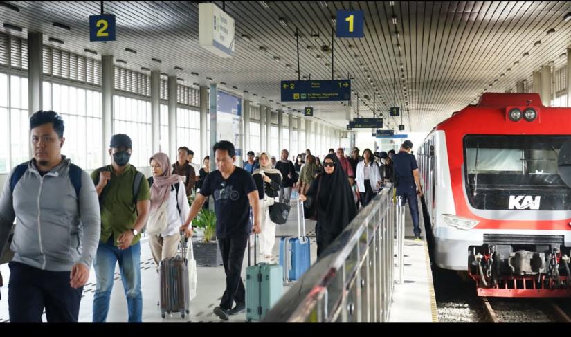 Jumlah Penumpang KAI Bandara Medan dan Yogyakarta Tumbuh 20 Persen Sepanjang 2025.