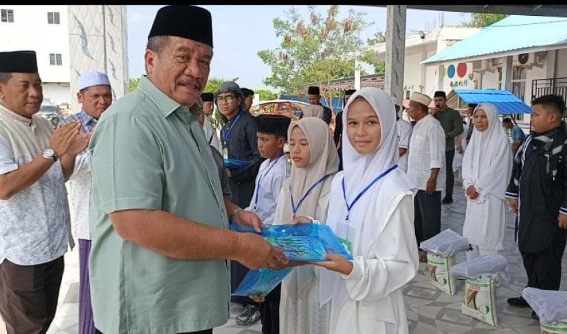 pembukaan kegiatan Pesantren Kilat Ramadhan 1447 H/2026 M tingkat SMP pada Sabtu (7/3/2026) 