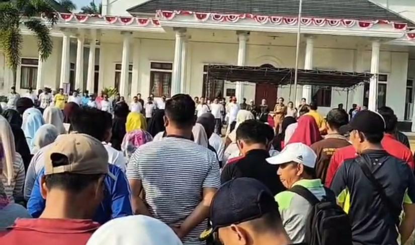 Peserta dari OPD Kaur