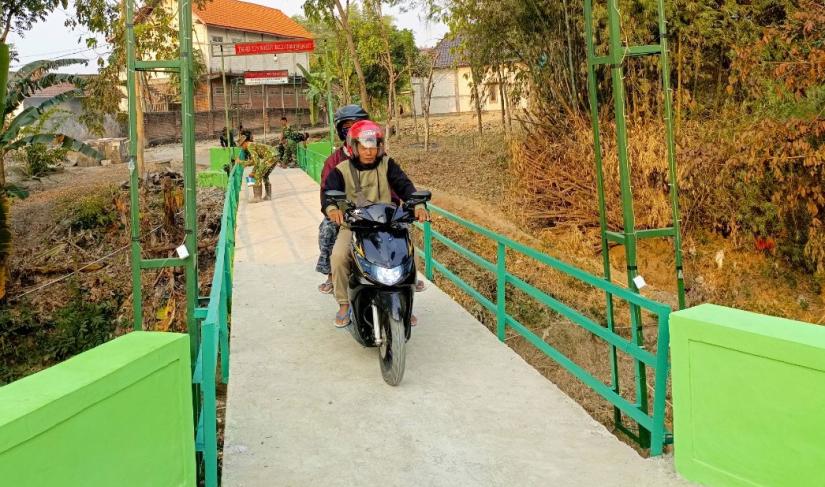 Jembatan Brang Etan Berubah Wajah, Senyum Warga Kesongo Menjadi Bukti Nyata