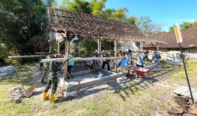 Berdasarkan pantauan di lokasi pada Kamis (23/7/2026), progres pengerjaan renovasi rumah tersebut terus menunjukkan hasil positif.