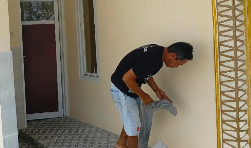  Fasilitas MCK hasil sasaran tambahan (over prestasi) TMMD ke-129 Kodim 0813/Bojonegoro yang telah rampung dibangun di kawasan Rest Area Terpadu Desa Kesongo, Kecamatan Kedungadem, Kabupaten Bojonegoro, Selasa (11/8/2026). Foto: Deni Flamboyan/Sumber TMMD Bojonegoro