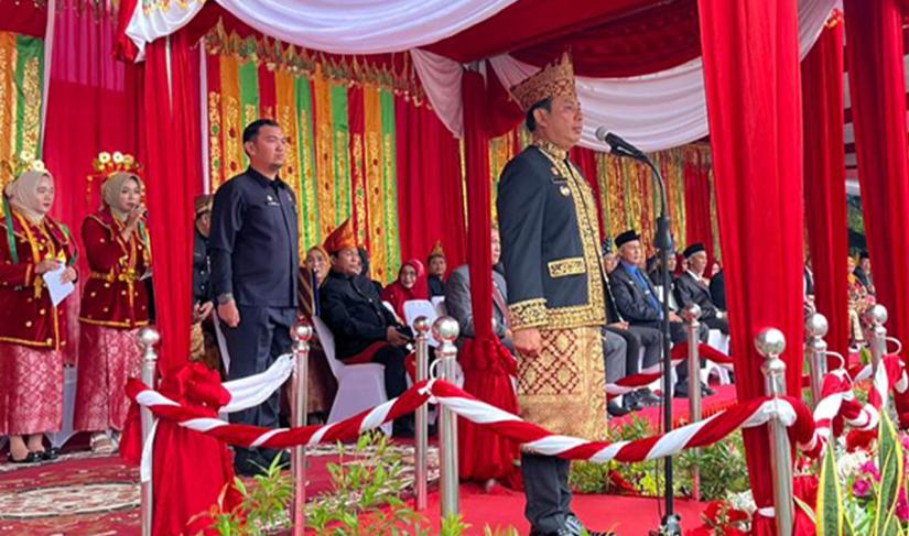 peringatan Hari Ulang Tahun (HUT) ke-307 Kota Bengkulu yang digelar pada Selasa (17/3/2026).