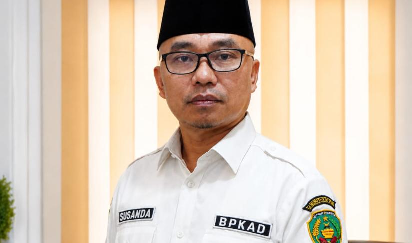 Kepala BPKAD Kota Bengkulu, Yudi Susanda