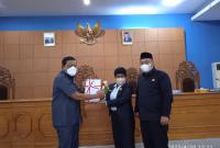 Laporan Keterangan Pertanggungjawaban (LKPJ) Bupati BU Tahun 2021