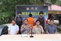 Unit Pidum Polres Mukomuko mengamankan SW (33) salah seorang warga Teras Terunjam karena diduga telah melakukan pencurian 15 ekor sapi milik warga di berbagai tempat di Kabupaten Mukomuko.