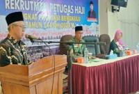 Pembukaan Seleksi Petugas Haji Ikuti Rekrutmen Tahap Tiga.