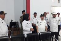 Bupati, Wabup, dan Sekda Mukomuko Sidak Kehadiran ASN Hari Pertama USai Libur Idul Fitri