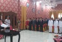Sekda Bengkulu Utara Lantik 40 pejabat Eselon lll dan lV 