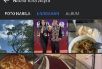 Nabila Icha Asyifa Akun Penipu. (Red123)