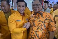 Dedi Busro dan Ketua Umum Partai Hanura. (Doc:Tw07)