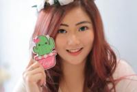 Angelia Wiraputra Food Vloger Populer Jakarta. (Doc:Red123)