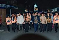 Wabup BU, Arie Septia Adinata SE. M AP.saat menghadiri pengukuhan Pengurus Ikatan Keluarga Limo Koto Sekitarnya (IK-LIMKOS) 
