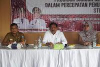 Bupati BU Ir H MIAN Menghadiri pertemuan review dan memperkuat program "Bangga Kencana" dalam upaya percepatan penurunan angka stunting di kabupaten BU