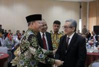 Gubernur Bengkulu Rohidin Mersyah Hadiri Pelantikan DPD dan DPC Ikatan Advokat Indonesia (IKADIN) Provinsi Bengkulu 2022-2026 di ballroom salah satu hotel kawasan Padang Jati Kota Bengkulu, Kamis (23/2).​​​​​