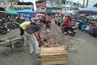 Pasar Panorama Kota Bengkulu.