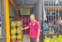Polsek Lais Cek Ketersediaan LPG di Pangkalan Wilayah Kecamatan Lais Foto/Dok