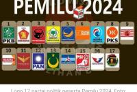 Pemilu 2024 Bendera Partai Foto/Dok
