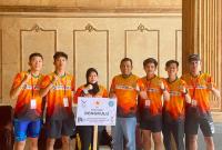 Kontingen Sepatu Roda Bengkulu raih Runner-up Zona 2 Perserosi.