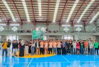 Turnamen Futsal di Spotatorium Universitas Muhammadiyah Bengkulu.