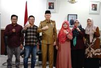 Audiensi Tular Nalar - Mitra JAPELIDI bersama Sekda Isnan Fajri..