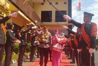 Serah Terima Jabatan Kapolresta Bengkulu.