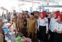 Pameran UMKM di Kota Bengkulu.