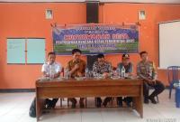 Kepala desa beserta kasi pmd kecamatan,pendamping desa babinkamtibmas acara musrembang Des dan rkpdes 