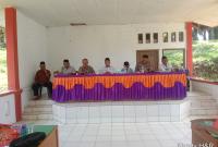 Rakorcam kecamatan giri Mulya kabupaten Bengkulu Utara di hadiri oleh kasi Dpmd bu