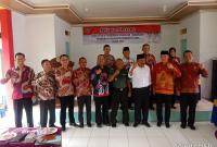 Bupati BU, beserta rombongan hadiri rakorcam 3 kecamatan di kecamatan Arma jaya 