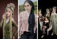 Potret karya dari Fitriyamakeup, yang ditengah potret Fitriya. (Doc:Red123)